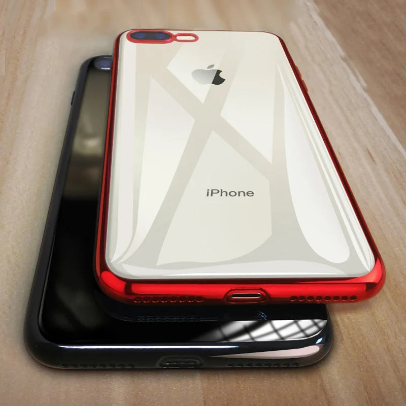Luxury Plated Edge iPhone Case
