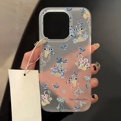 Matte Clear Shockproof Bumper Case for iPhone 11–17 Pro Max Series