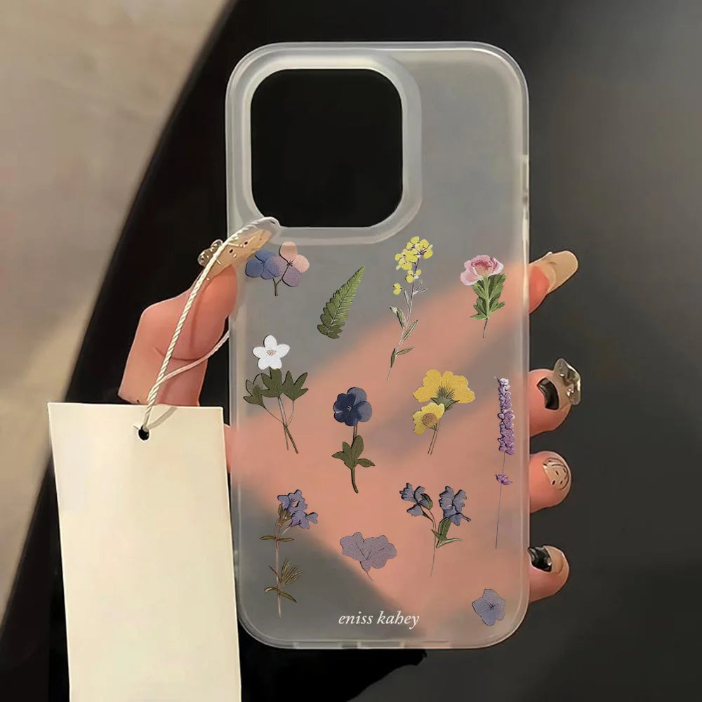 Matte Clear Shockproof Bumper Case for iPhone 11–17 Pro Max Series