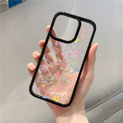 Cute Colorful Cartoon Phone Case for iPhone 7–17 Pro Max Series