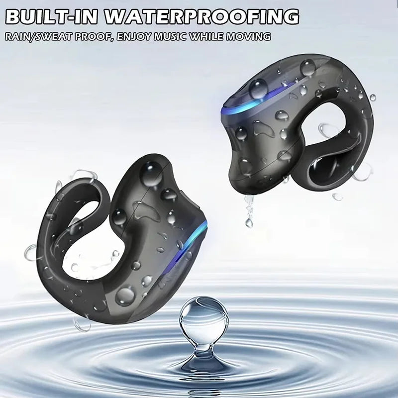 Bluetooth 5.3 Bone Conduction Single-Ear Headset