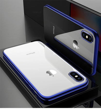 Luxury Plated Edge iPhone Case