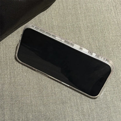 Lovely Pearl Bow Magnetic MagSafe Shockproof Case for iPhone 13–16 Pro Max Series