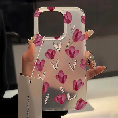 Matte Clear Shockproof Bumper Case for iPhone 11–17 Pro Max Series