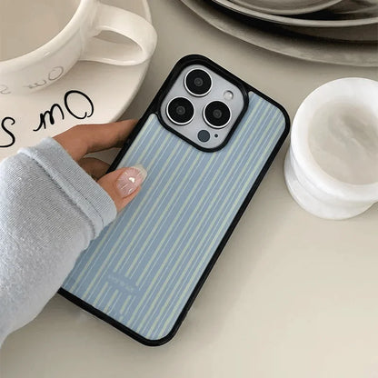 Cute Korean Girl Y2K Phone Case for iPhone 7–16 Pro Max Series