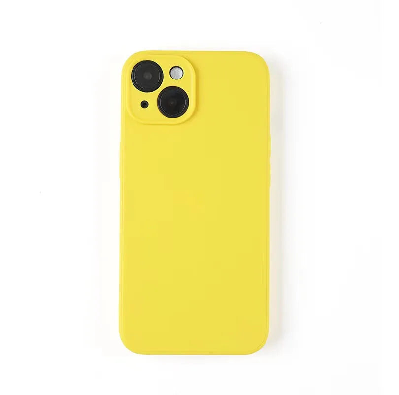 liquid Silicone Shockproof Phone Case for iPhone 11–16 Pro Max Series