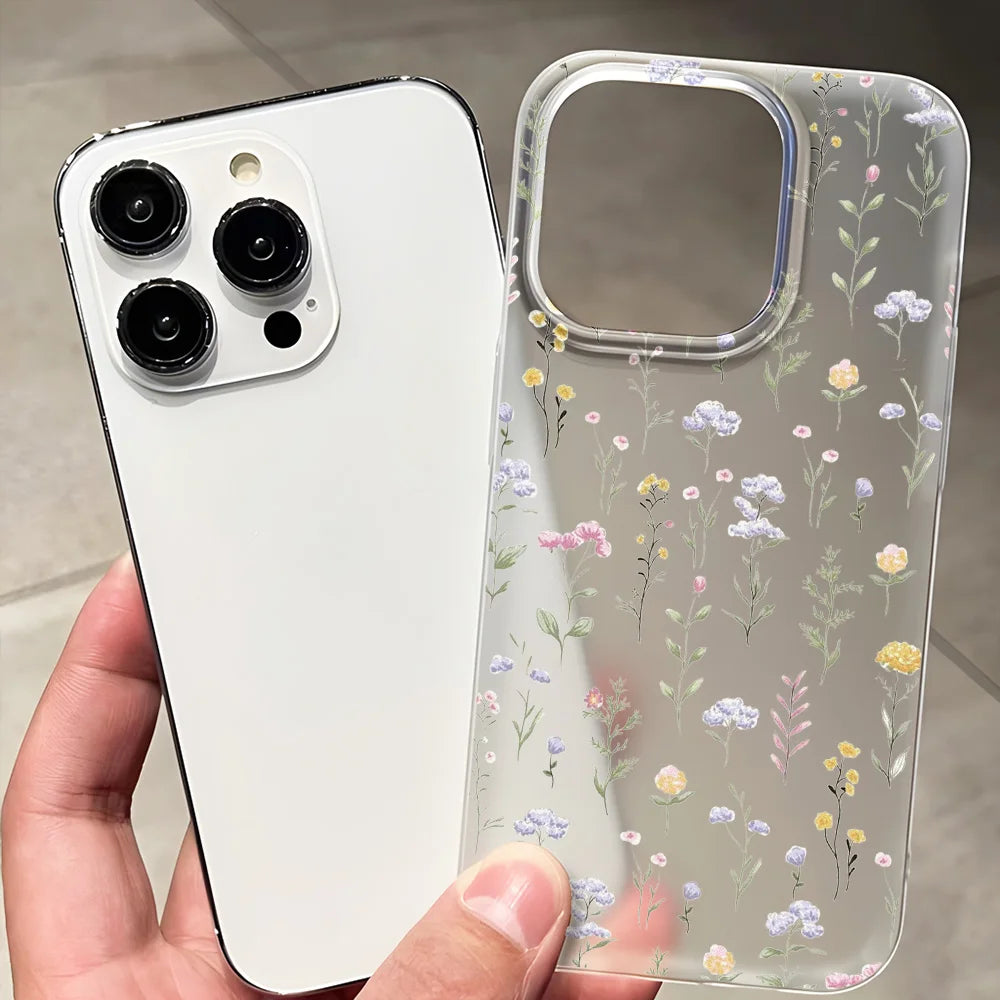 Matte Clear Shockproof Bumper Case for iPhone 11–17 Pro Max Series