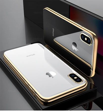 Luxury Plated Edge iPhone Case