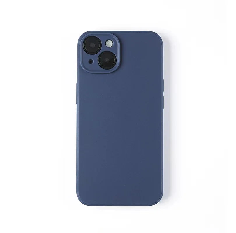 liquid Silicone Shockproof Phone Case for iPhone 11–16 Pro Max Series