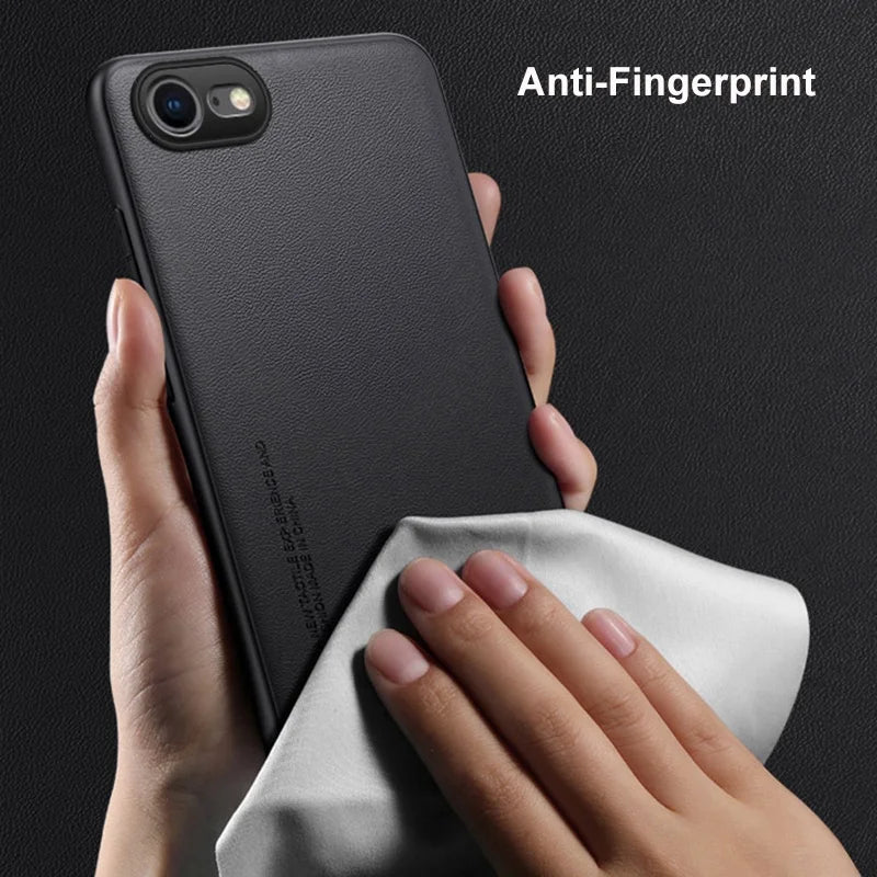 Luxury PU Leather iPhone Case
