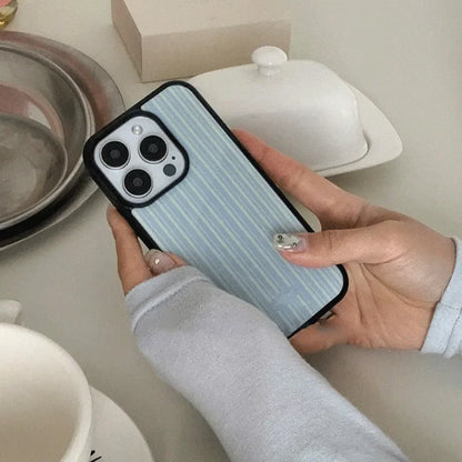 Cute Korean Girl Y2K Phone Case for iPhone 7–16 Pro Max Series