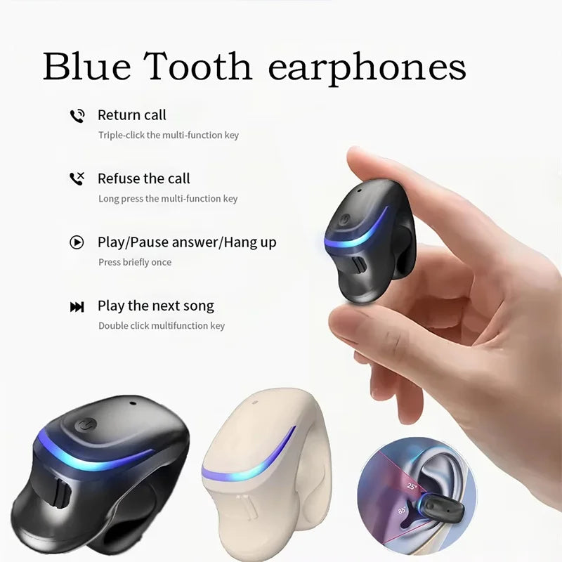 Bluetooth 5.3 Bone Conduction Single-Ear Headset
