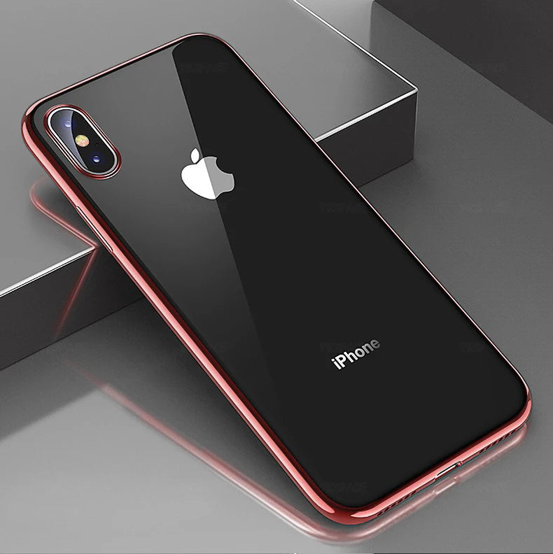 Luxury Plated Edge iPhone Case