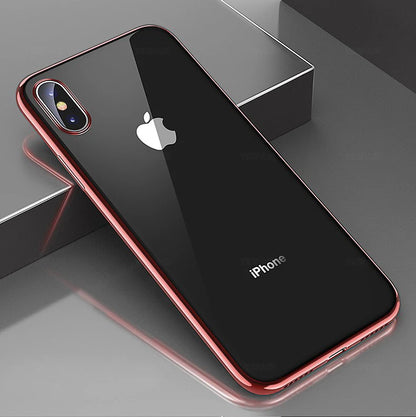 Luxury Plated Edge iPhone Case