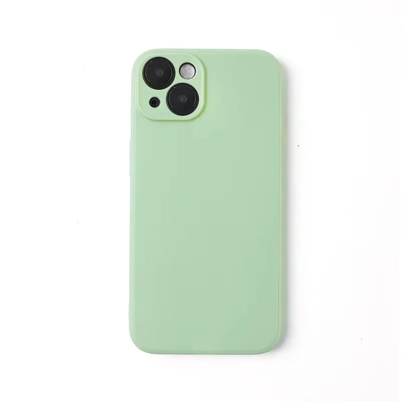 liquid Silicone Shockproof Phone Case for iPhone 11–16 Pro Max Series