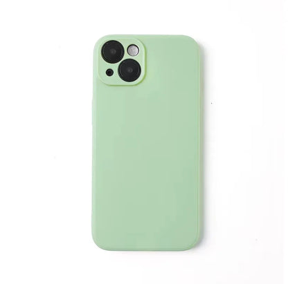 liquid Silicone Shockproof Phone Case for iPhone 11–16 Pro Max Series
