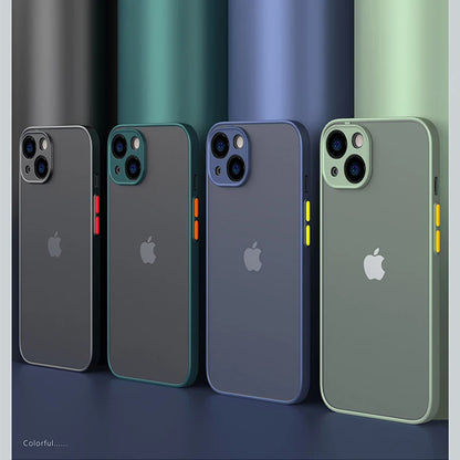 New Armor Shockproof Bumper Case for iPhone 7–15 Pro Max Series